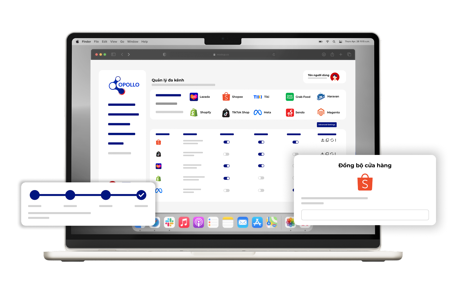 Platform dashboard